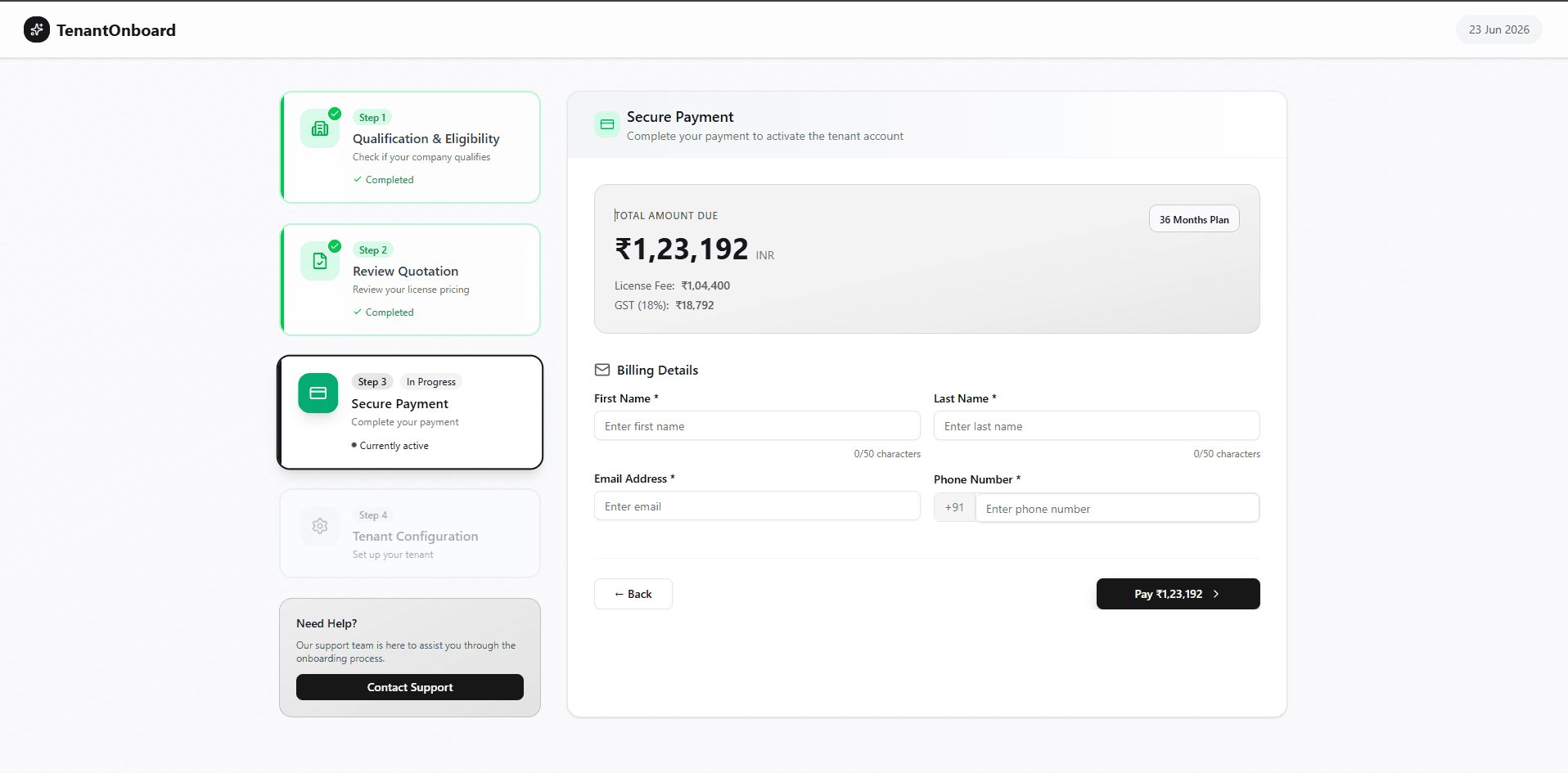 Secure Payment