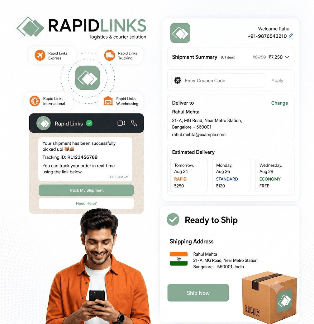 RapidLinks Platform Dashboard